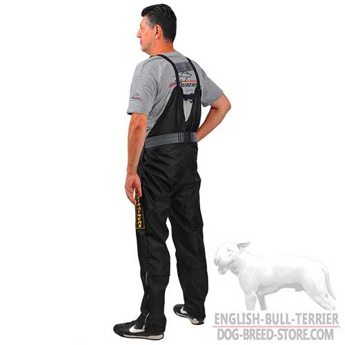 Nylon Scratch Suit for Bull Terrier Schutzhund Training