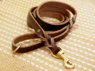 Bullterrier TRACKING LEATHER Leash 2-6ft