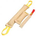 Superb Training Set of Jute Bite Tugs for Bull Terrier