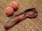 Braided Leather Bull Terrier Leash With Quick Release Snap Hook