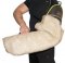 Training Bull Terrier Bite Sleeve with jute cover and handle