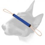 French Linen Rolled Bite Tug for English Bull Terrier Puppies