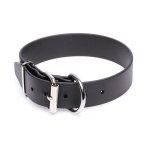 Extra Wide Black Biothane English Bull Terrier Collar