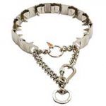 English Bull Terrier Dog Neck Tech Prong Collar made in Germany