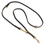 Multifunctional Leather Bull Terrier Leash