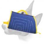 Short French Linen Bull Terrier Bite Sleeve for Puppy Training