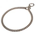 Herm Sprenger Chrome Plated Bull Terrier Choke Collar for Obedience Training