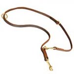 Durable Leather Bull Terrier Leash for Walking