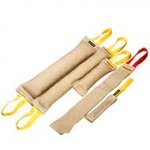 Professional Training Set of Jute Bite Tugs for Bull Terrier