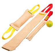 Special Training Set of Jute Bull Terrier Bite Tugs