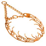 Durable Training Curogan Bull Terrier Prong Collar