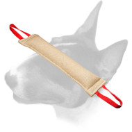 Huge Jute Bull Terrier Bite Tug for Training Huge Jute Bull Terrier Bite Tug for Training