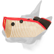 English Bull Terrier Jute Short Dog Bite Sleeve for Training English Bull Terrier Jute Short Dog Bite Sleeve for Training