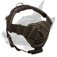 Tracking Nylon Bull Terrier Harness with Comfortable Chest Plate