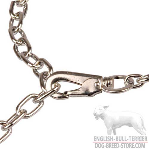 Strong Snap Hook on English Bull Terrier Fur Saver