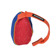 "Perfect Reward" French Linen Bite Tug for Puppies and Small English Bull Terrier - 6 x 4 inch (15 x 10 cm)