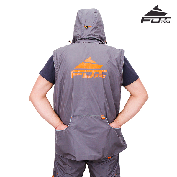 Reliable Dog Training Suit Grey Color from FDT Wear