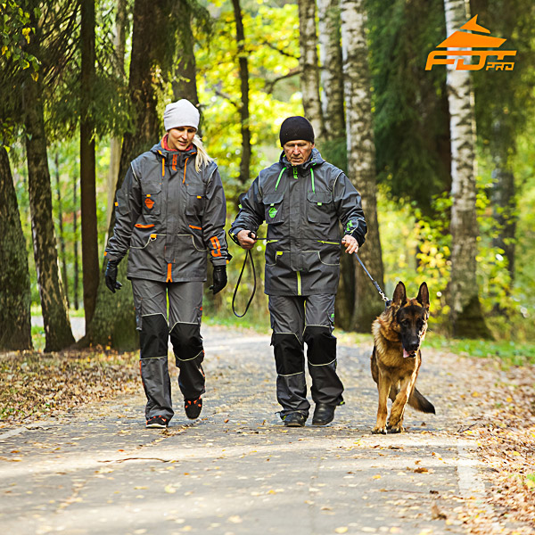 Any Weather Conditions Reliable Dog Tracking Suit for Men and Women