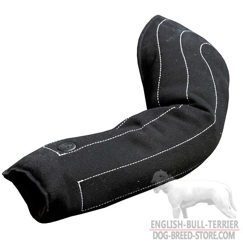 Intermediate French Linen Bull Terrier Bite Sleeve for Police Working Dogs