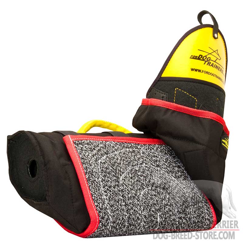 Extra Durable French Linen Bull Terrier Bite Sleeve with Shoulder Protection