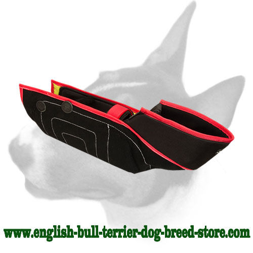 English Bull Terrier Bite Protection Sleeve for Young and Adult Dogs