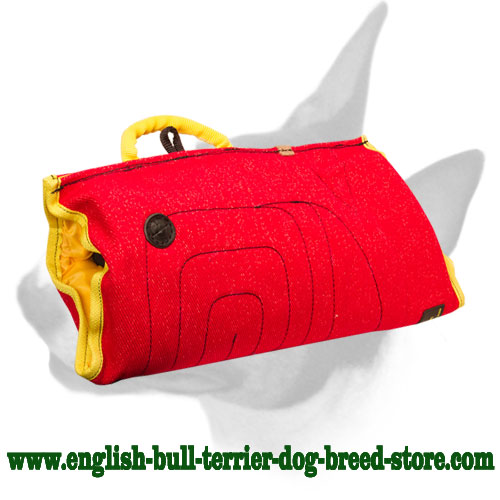 English Bull Terrier Puppy Sleeve for Bite Training