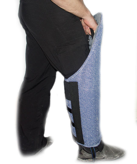 French Linen Bull Terrier Protection Leg Bite Sleeve for Training