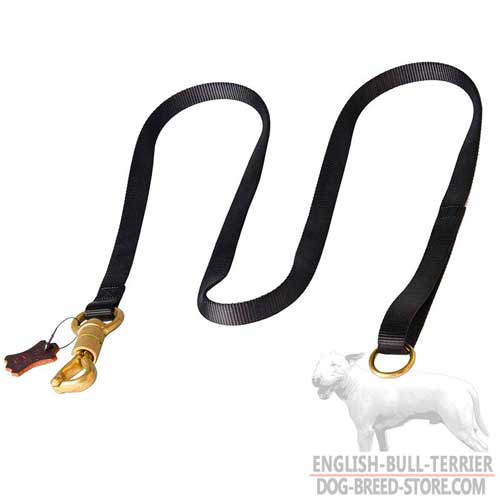 Weather Proof Nylon Bull Terrier Leash for Police Dogs