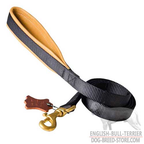 Nylon Bull Terrier Leash for Tracking, Walking and Training