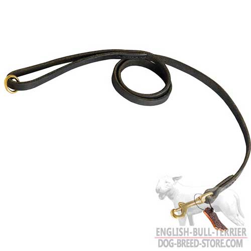 Reliable Strong Leather Dog Leash For Effective Training