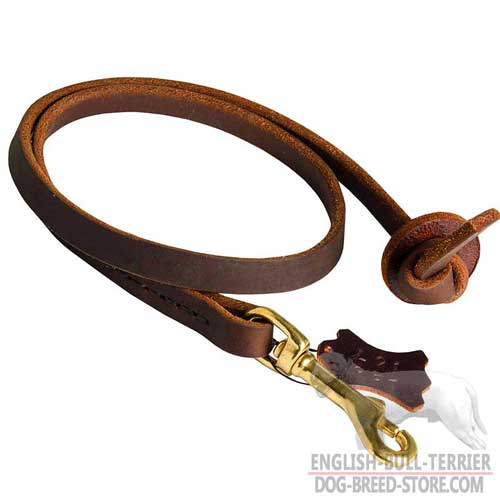 Reliable Leather Dog Leash For Training And Better Control